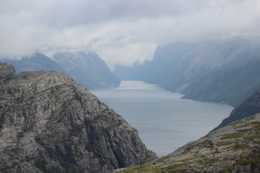 Der Blick über den Lysefjord entschädigt für die Mühen